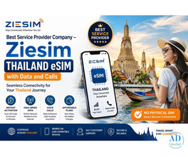unlimited data eSIM for Thailand travel