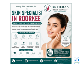 Trusted Skin Specialist In Roorkee For Healthy Skin