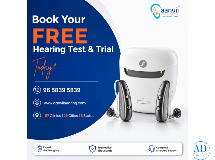 Ear Machine in Ahmedabad | Expert Hearing Care at Aanvii Hearing