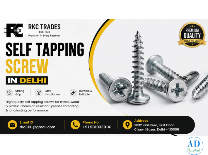 Self Tapping Screw in Delhi