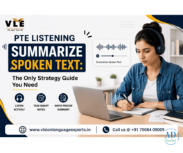 Master PTE Listening Summarize Spoken Text with AI Scoring