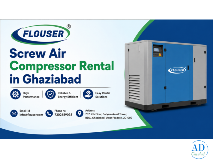 Screw Air Compressor Rental in Ghaziabad