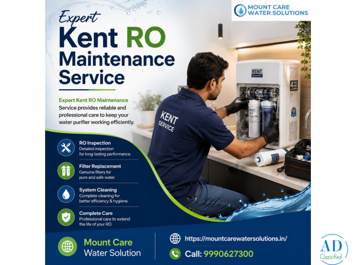 Expert Kent RO Maintenance Service