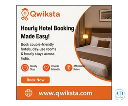 Hourly Hotel Booking & Couple-Friendly Rooms | Qwiksta