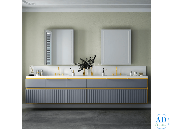 Luxury Modular TV Unit Design with Smart Storage