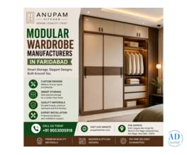 Modern Modular Wardrobe Designs in Faridabad