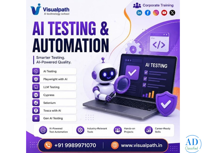 Corporate Training for AI Testing & Automation Skills
