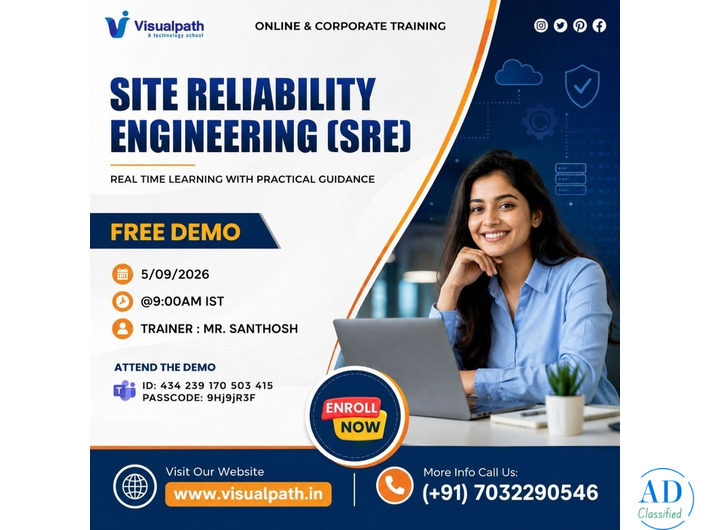 Site Reliability Engineering Course with Practical Online Free Demo