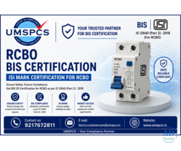ISI Mark Certification for RCBO
