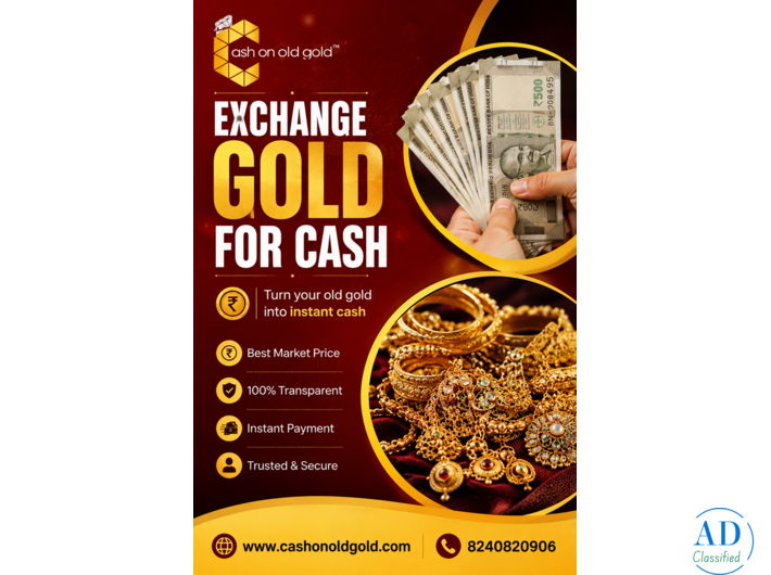 Exchange Gold for Cash with a Simple and Transparent Process